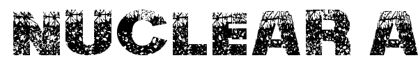 Nuclear Accident font preview